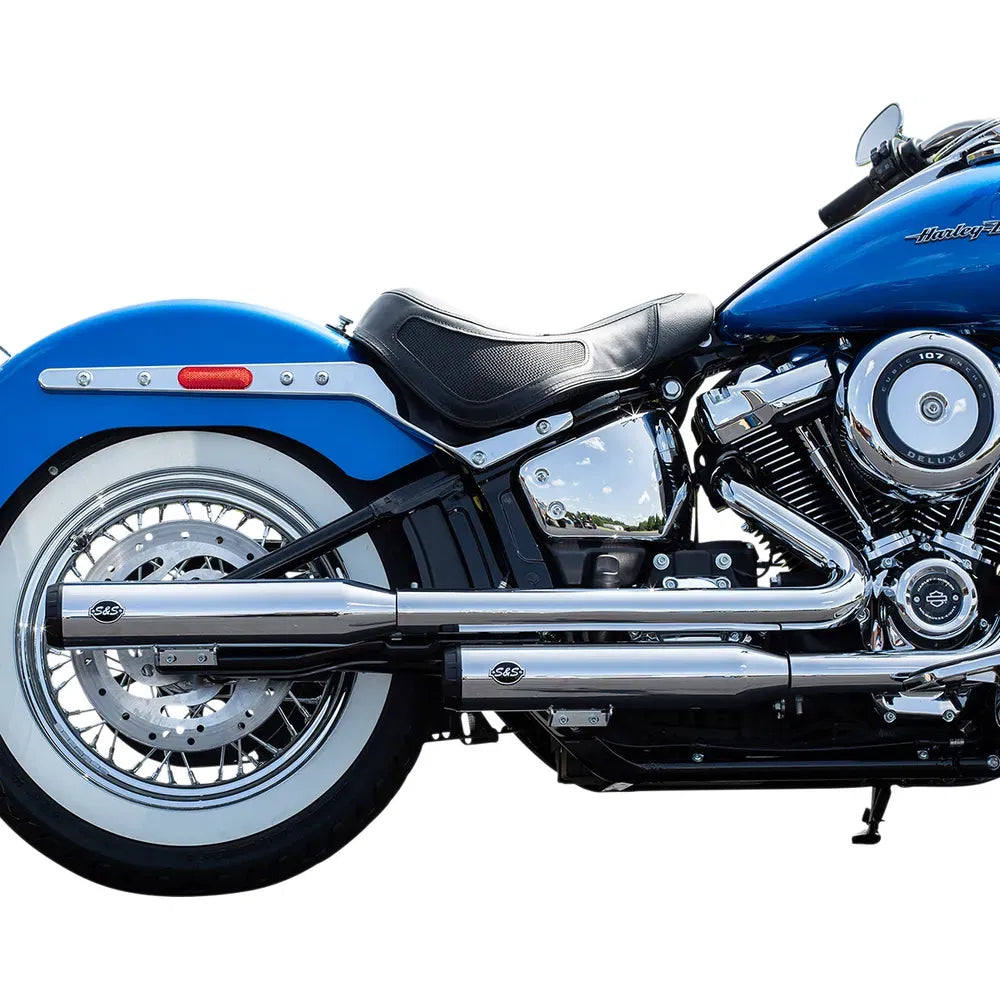 Grand National Race Mufflers for Softail - Chrome09223865