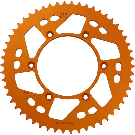 Corona Trasera Aluminio - Corona Trasera - Aluminio - 54 Dientes - Naranja - Husaberg/Husqvarna/KTM