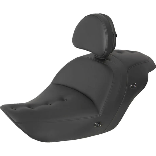 Asiento con parte superior acolchada Roadsofa™ con calefacción - Asiento con parte superior acolchada Roadsofa™ con calefacción - Con respaldo - Negro