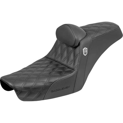 Asientos elevadores Gripper - Asiento elevador - Gripper - Negro - con respaldo - FXD '96-'03