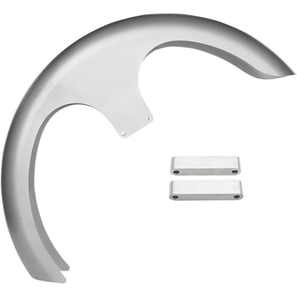 Custom Dresser Front Fender for 19" Wheel - Steel - LS-2 Style - 6" W x 42" L