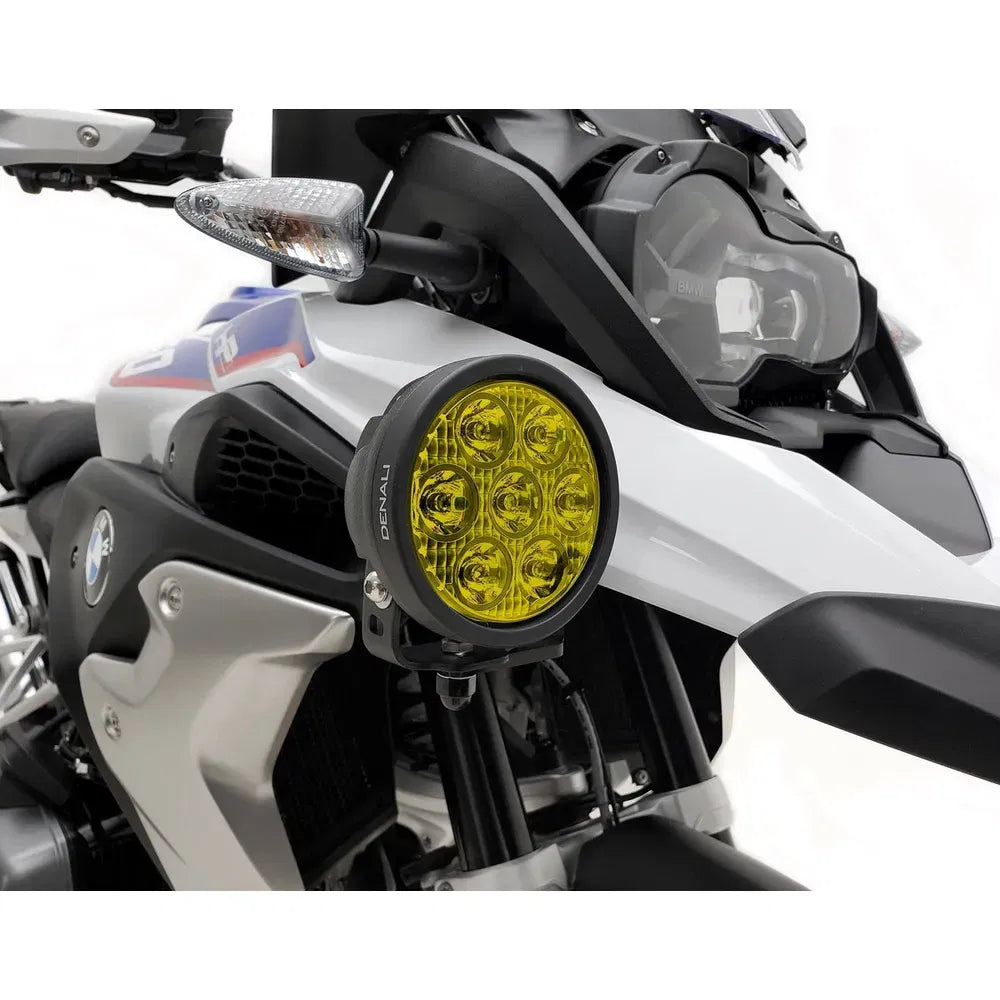 Kit de lentes para luces LED D7 - ámbar o amarillo selectivo
