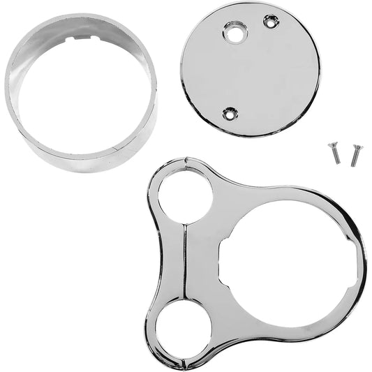 1.5" T-Bar Gauge Mount - Chrome - For OEM Gauge