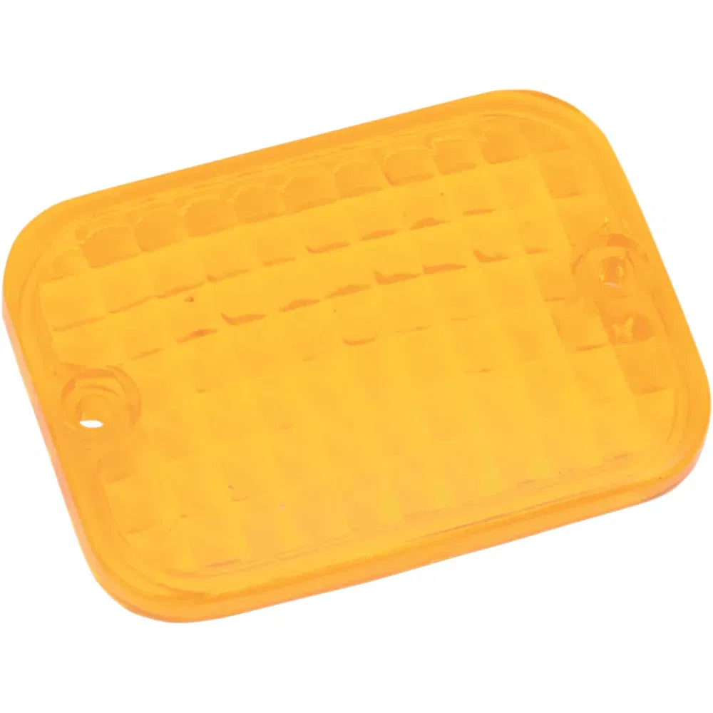 Replacement Rectangular Lens - Amber