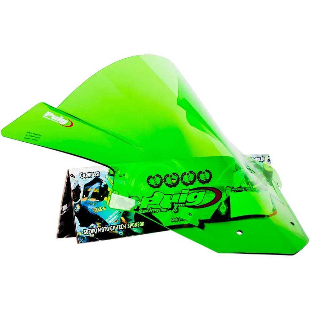 Parabrisas Z-Racing - Parabrisas de carrera - 16-1/8" - Verde - ZX10R
