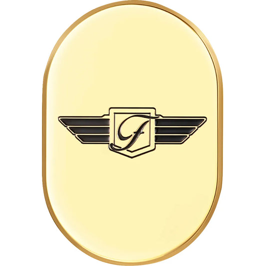 Cubierta de antena - Cubierta de antena - Guardabarros trasero izquierdo - Logotipo FD - Dorado