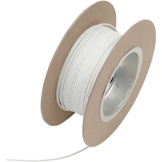 100' Wire Spool - 18 Gauge - White