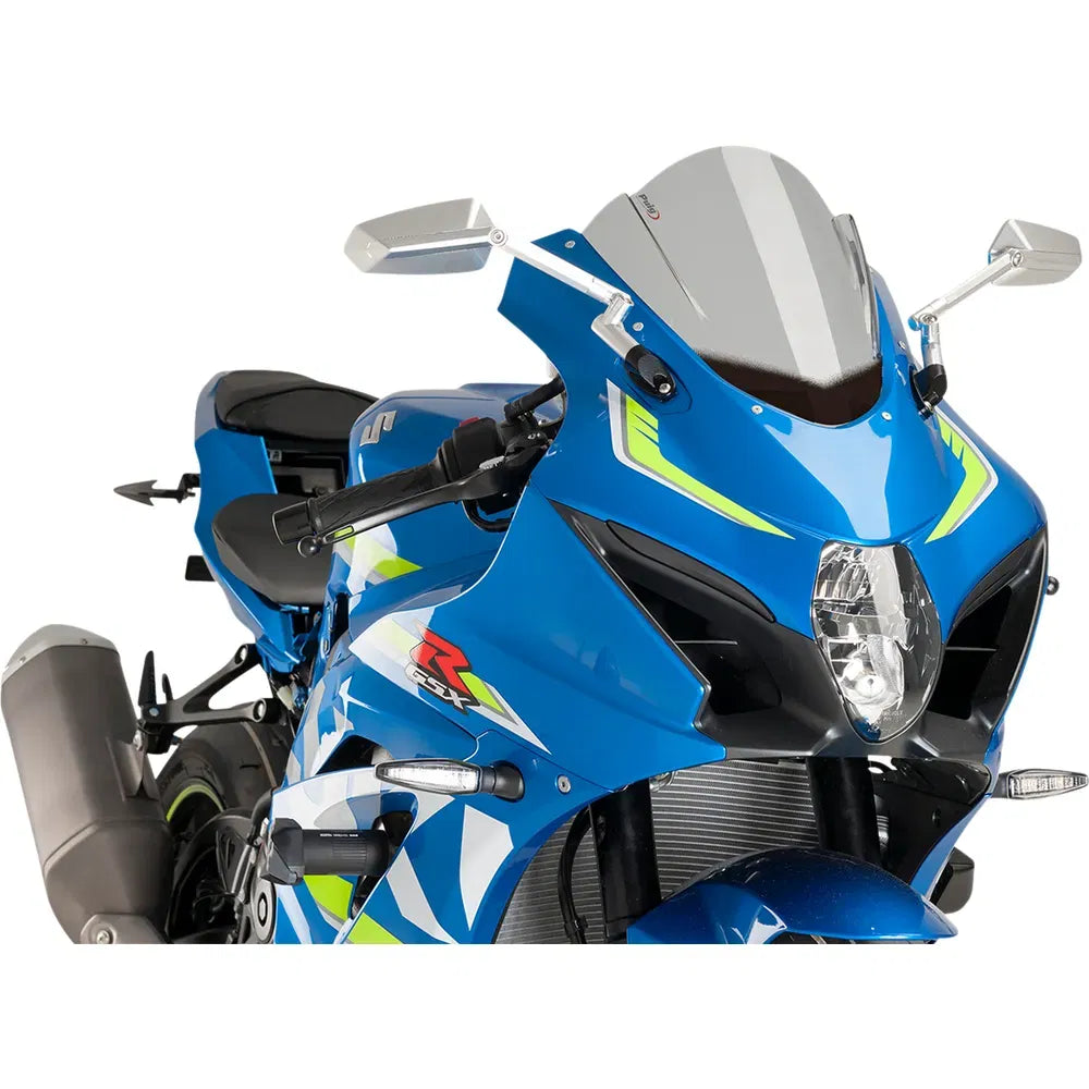 Parabrisas Z-Racing - Parabrisas de carrera - 12-1/4" - Ahumado - Suzuki