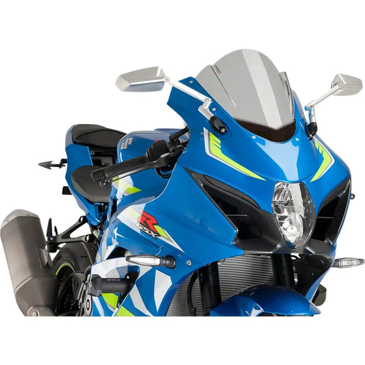 Parabrisas Z-Racing - Parabrisas de carrera - 12-1/4" - Ahumado - Suzuki