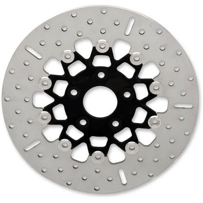 Rotor de freno trasero de acero inoxidable personalizado - Rotor de freno - Negro