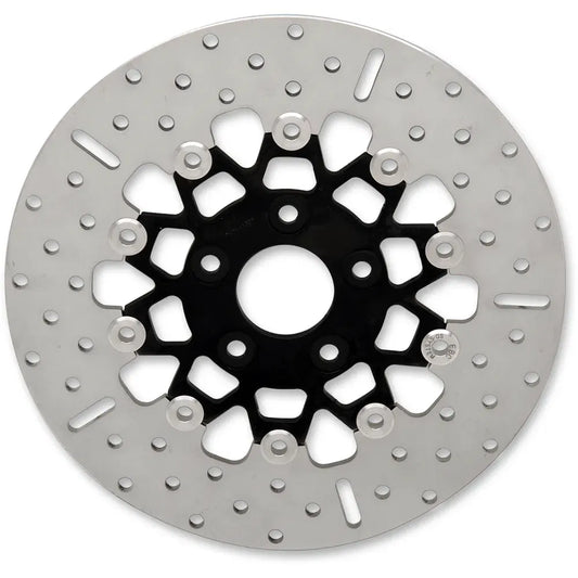 Rotor de freno trasero de acero inoxidable personalizado - Rotor de freno - Negro