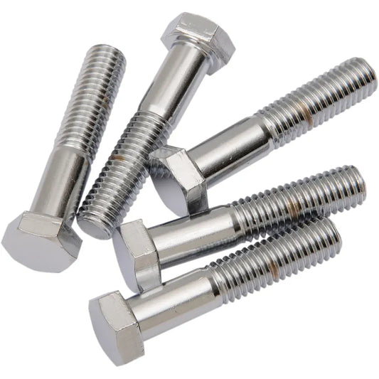 Pernos de cabeza hexagonal 1/2"-13 x 2-1/2" cromo