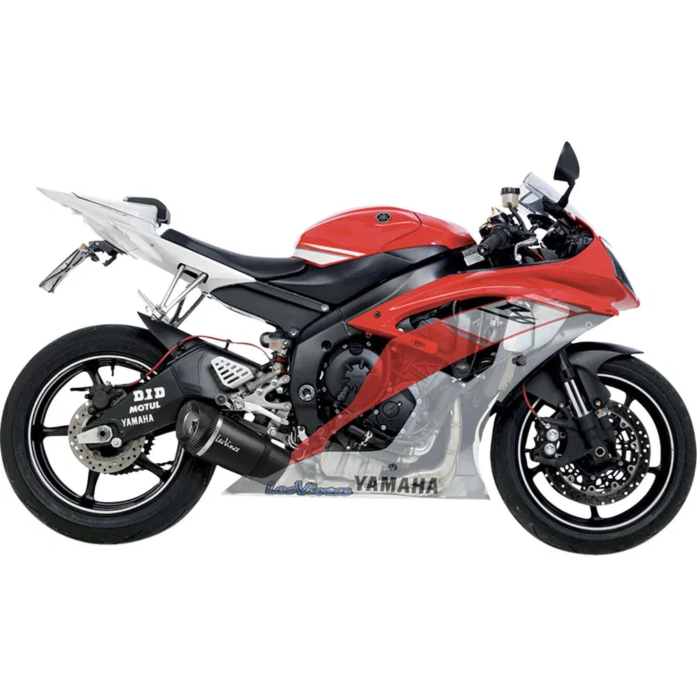 Sistema de escape Factory S - Escape Factory S - Fibra de carbono - YZF-R6