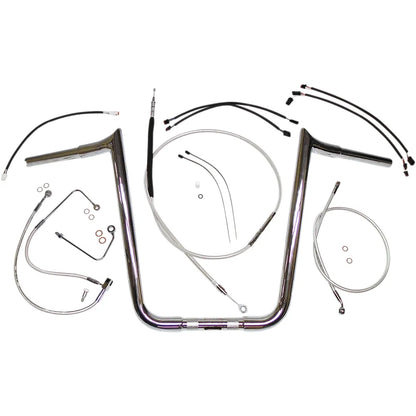Kit de instalación de manillar de diseñador Sterling Chromite II® - Kit de instalación de manillar de diseñador Sterling Chromite II® - 12"-14" - Softail '16-'17