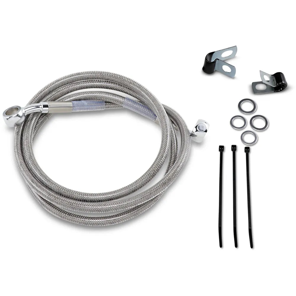 Línea de Freno Delantero de 4" Acero Inoxidable