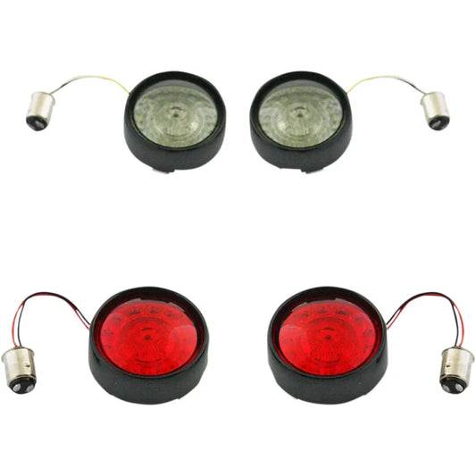 Full Bullet Turn Signal Conversion Kit  - Black