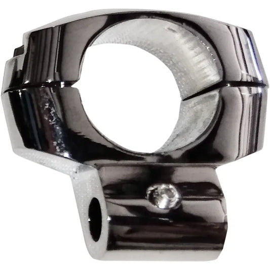 Handlebar Led Clamp - Black Chrome - 1"