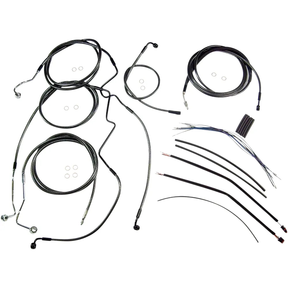 Kit de instalación de manillar de diseño Black Pearl™ - Kit de instalación de manillar de diseño Black Pearl™ - 12"-14" - FLH '17-'20