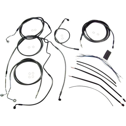 Kit de instalación de manillar de diseño Black Pearl™ - Kit de instalación de manillar de diseño Black Pearl™ - 12"-14" - FLH '17-'20