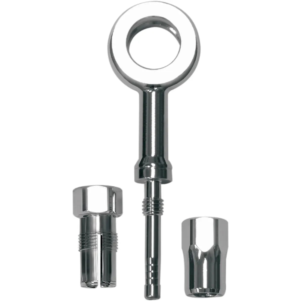 BYO® Banjo para construir su propio con accesorio - Banjo de freno BYO - 12 mm-180° - Acero inoxidable
