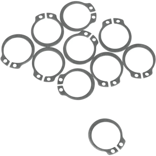 Kit de arandela/anillo elástico del contraeje - Anillo elástico - Paquete de 10 - Kawasaki/Suzuki