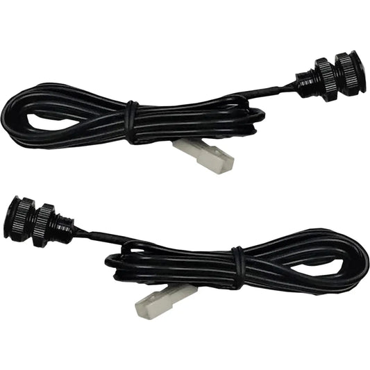 LED Lights - Red - Black