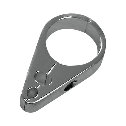 Cable Clamp - Throttle/Idle/Brake - 1-1/4" - Chrome