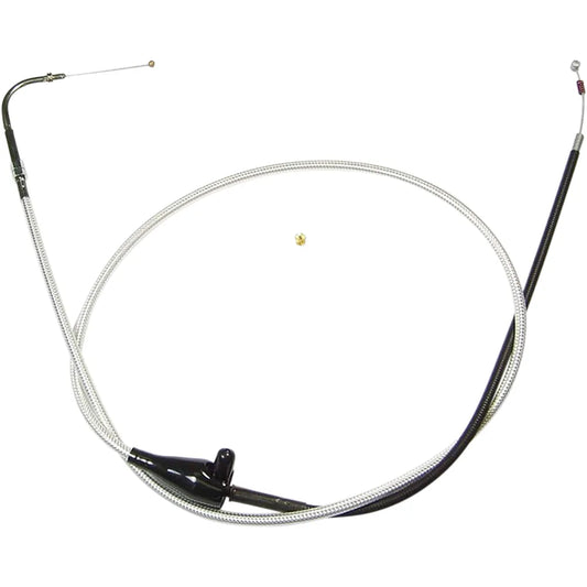 Cable trenzado Sterling Chromite II® para Harley-Davidson — Ralentí - Cable ralentí trenzado Sterling Chromite II® para Harley-Davidson - 46-7/8"