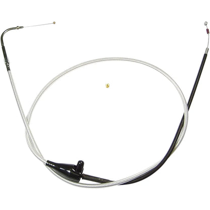 Cable trenzado Sterling Chromite II® para Harley-Davidson — Ralentí - Cable ralentí trenzado Sterling Chromite II® para Harley-Davidson - Crucero - 48-15/16"