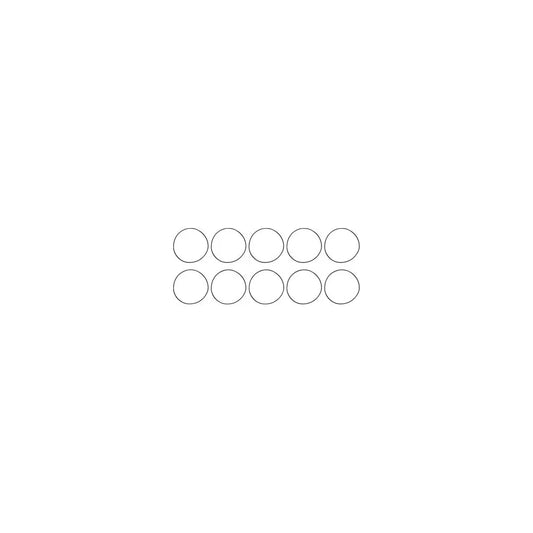 O-ring base de cilindro - 10 pz