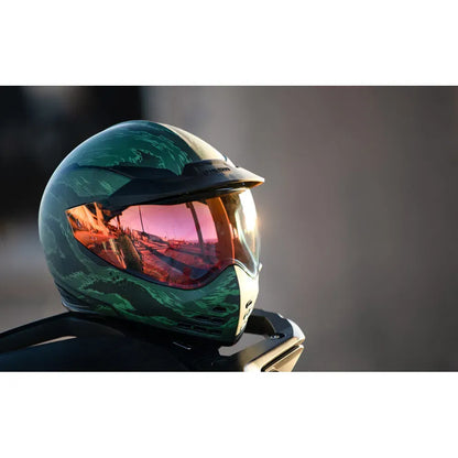 Casco ICON Domain Tiger's Blood - Verde