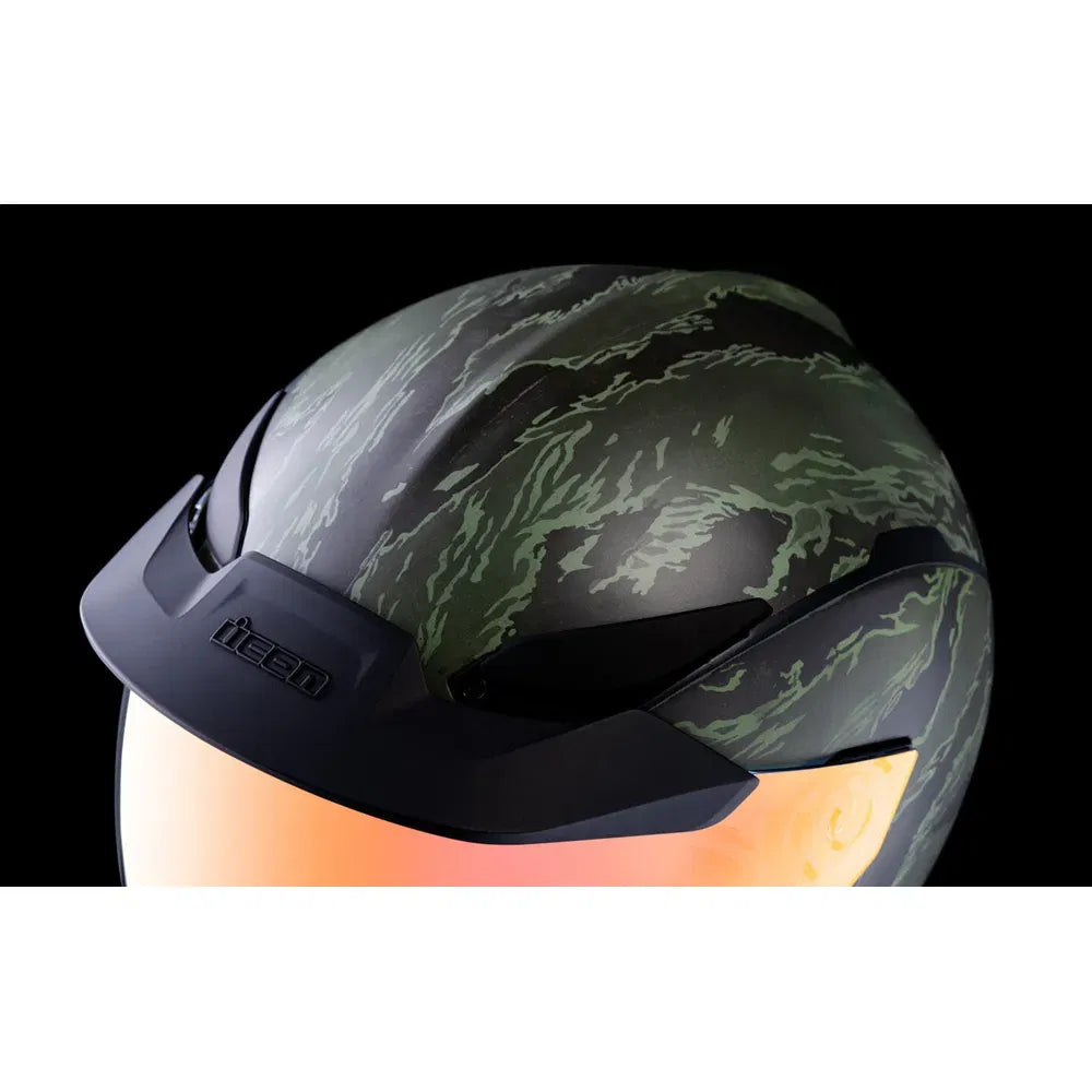 Casco ICON Domain Tiger's Blood - Verde