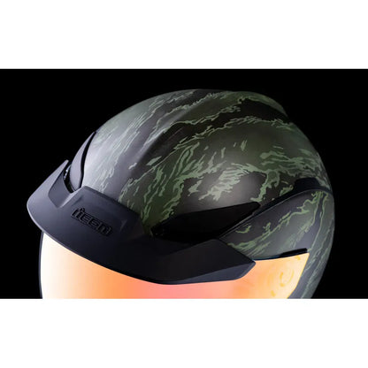 Casco ICON Domain Tiger's Blood - Verde