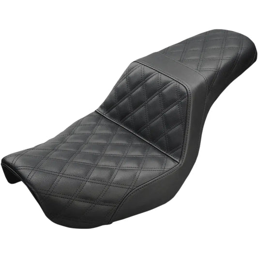 Step Up Seat - Lattice Stitched - Black - Dyna66203354