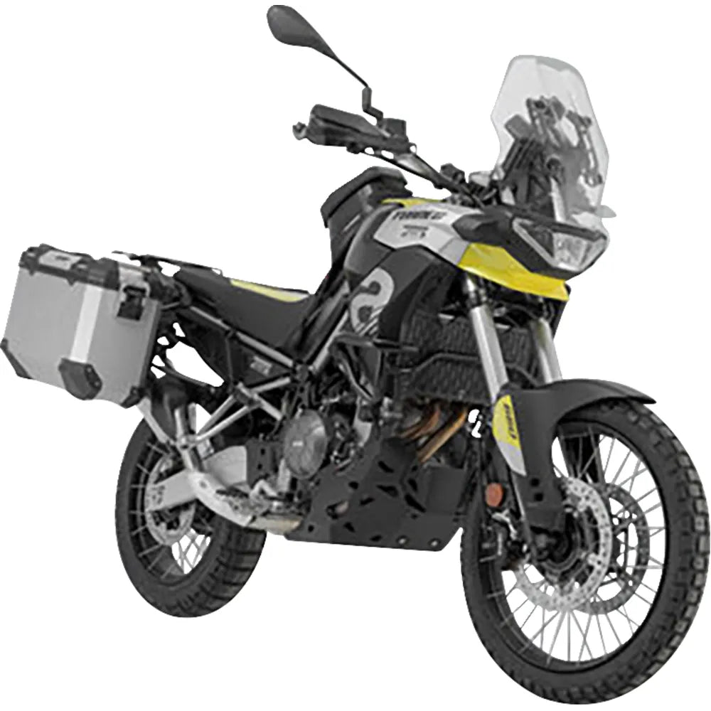 TRAX ADV Aluminum Case System - Silver - Aprilia Tuareg 660 '22-'24