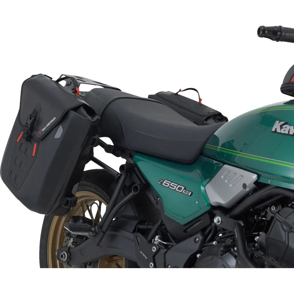 SysBag Side Bag System - Black - Kawasaki Z650RS '22-'24