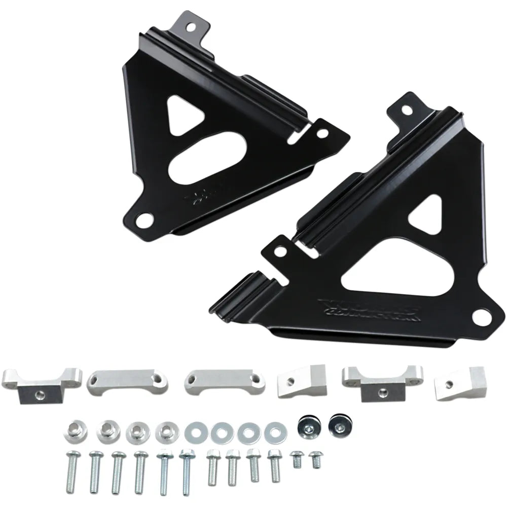 Radiator Brace - Black -Kawasaki