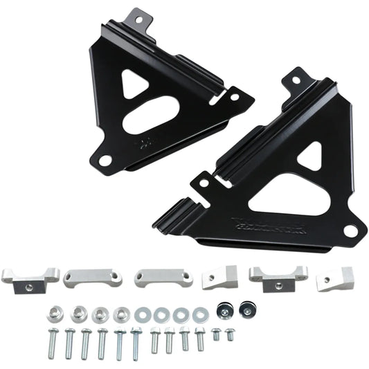 Radiator Brace - Black -Kawasaki