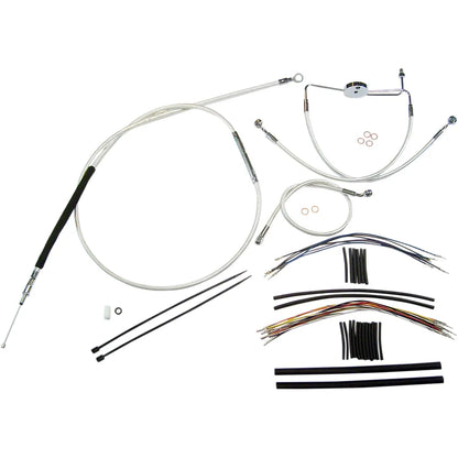 Kit de instalación de manubrio de diseñador Sterling Chromite II® - Kit de instalación de manubrio de diseñador Sterling Chromite II® - 12"-14" - Touring '08-'13