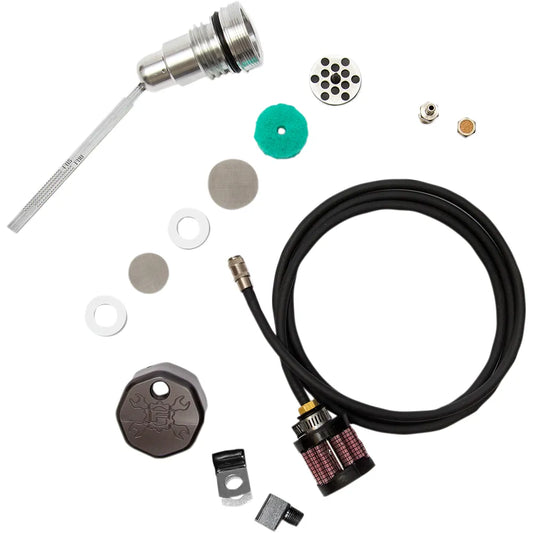 Vented Dipstick -Black - Dyna