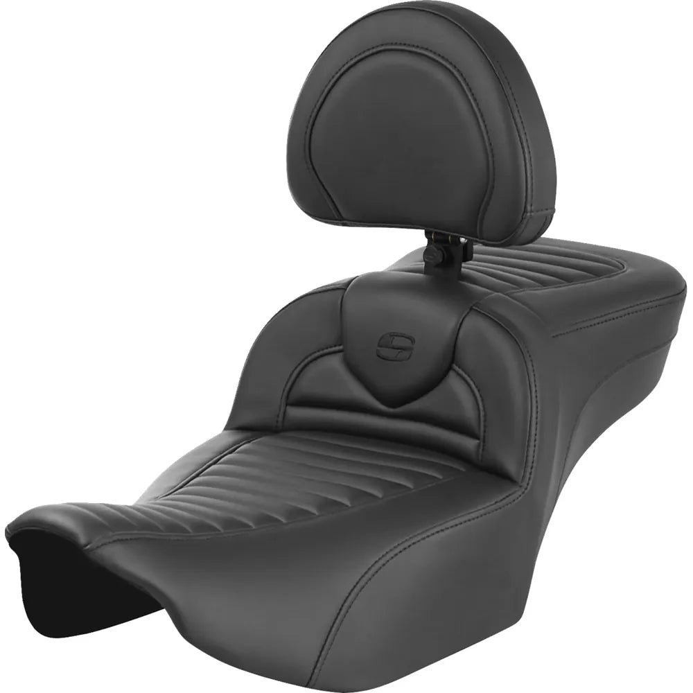 Asiento de alcance extendido Roadsofa™ - Asiento de alcance extendido Roadsofa™ - con respaldo - Tuck-n-Roll - FLTR/FLHX '23-'24