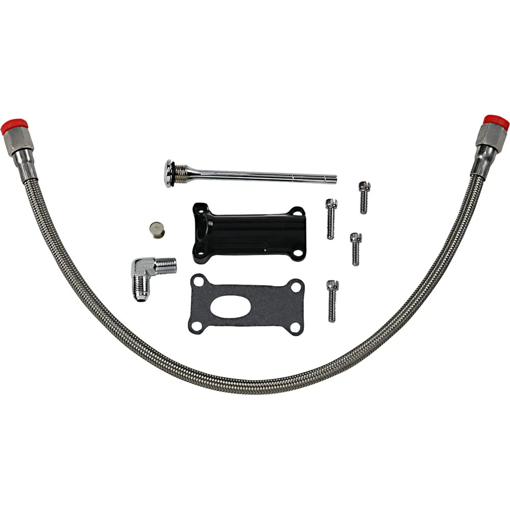 Engine Oil Spout Kit - Black