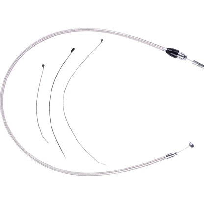 Cable de embrague superior de conexión rápida de acero inoxidable pulido - Cable de embrague superior de conexión rápida de acero inoxidable pulido - 41"