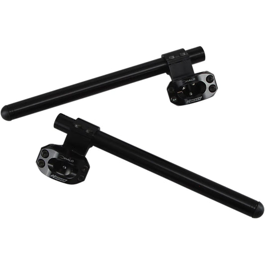 Black 41 mm Halo Riser Clip-On Handlebars