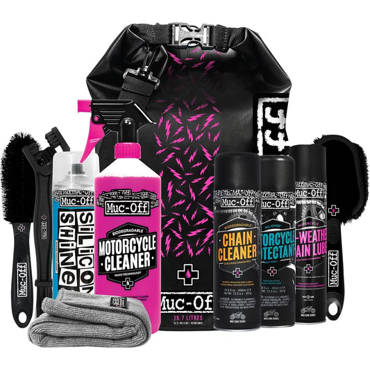 Kit de limpieza de motocicletas definitivo