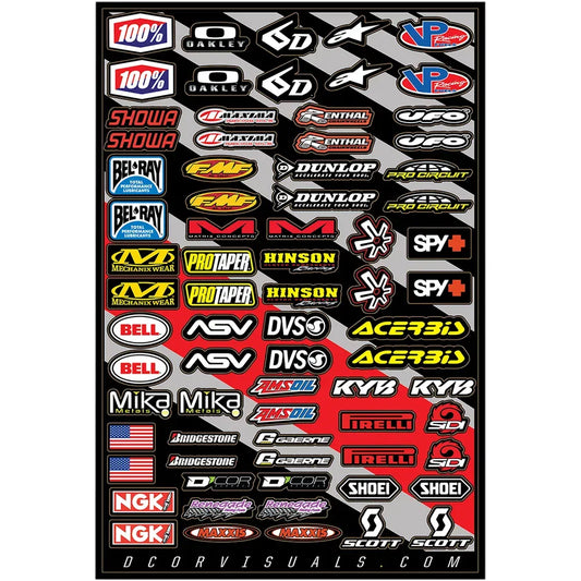 Decal Sheet - Misc. Logo 2