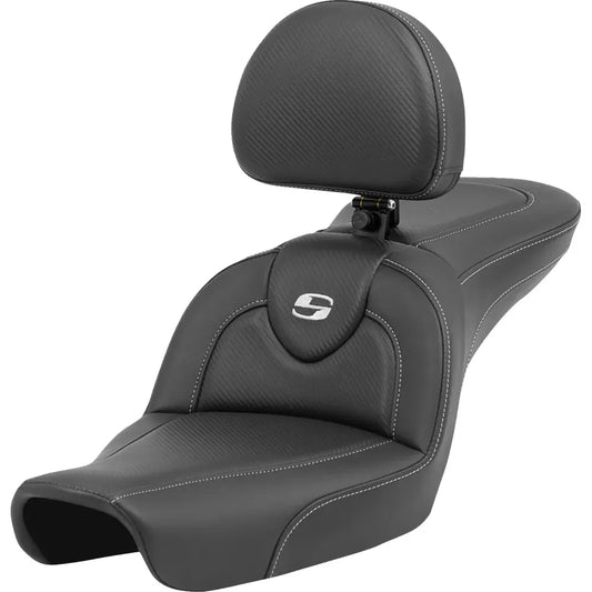 Asiento de fibra de carbono Roadsofa™ - Asiento de fibra de carbono Roadsofa™ - Fibra de carbono - con respaldo - FXD '96-'03