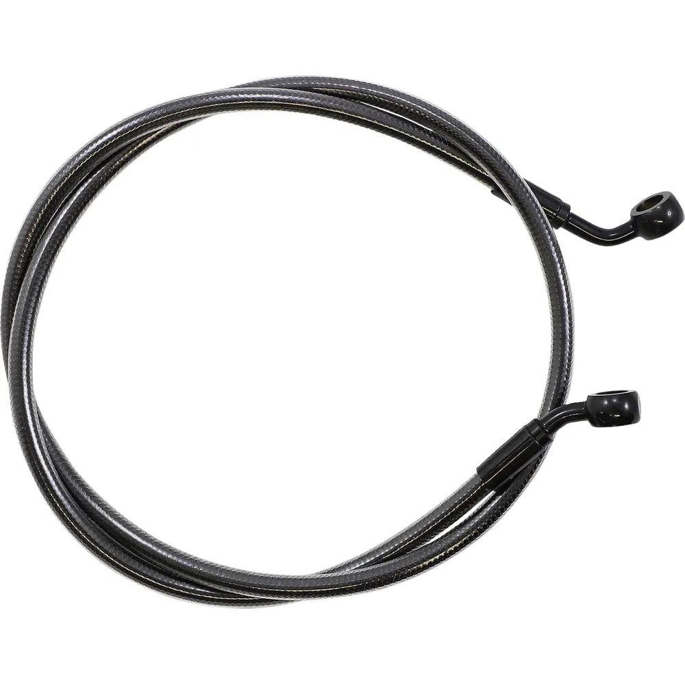 Línea de freno delantero de disco único trenzado E-Z Align - Línea de freno - 35/60° - 42" - Black Pearl