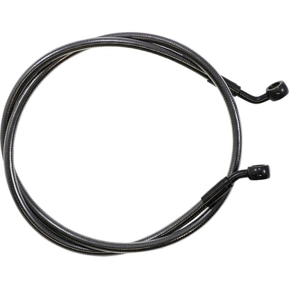 Línea de freno delantero de disco único trenzado E-Z Align - Línea de freno - 35/60° - 42" - Black Pearl