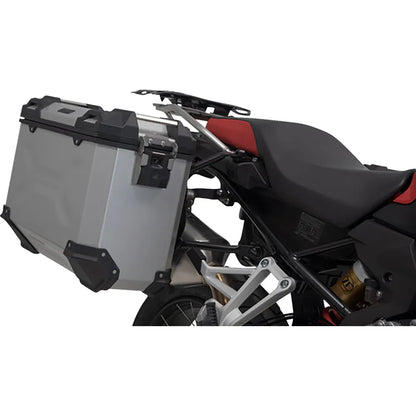 TRAX ADV Aluminum Case System - Silver - BMW F 750/800/850/900 GS '18-'24